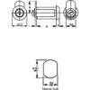 INDUSTRILÅS LF 1341 (B441) KA 92210/MK (180° VRIDNING) ZN.FKR (LF1052)