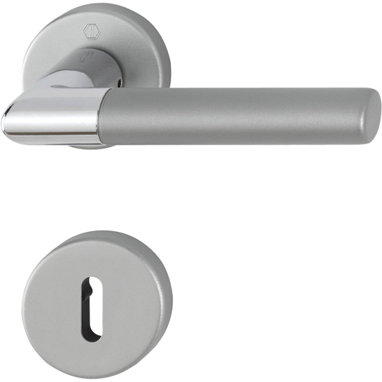 DØRVRIDER 1405/42FI/42FIS DT 37-42 WC LECCE QFC HOPPE FKR/ALU RF MATT F49/F9-2 (HO2514)