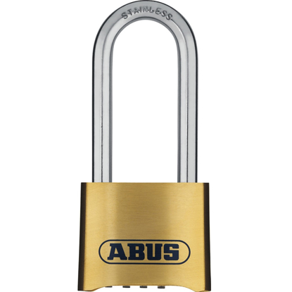 Bilde av KODEHENGELÅS 180IB/50HB63 M/4 KODEHJUL MARINE ABUS RST.B. MS SV