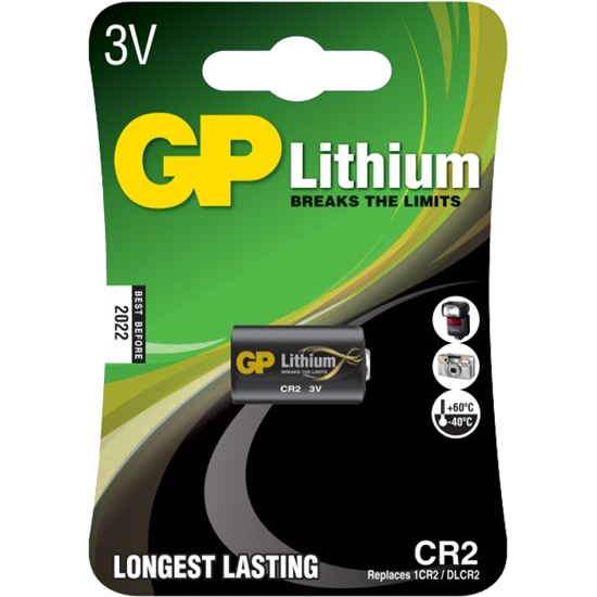 BATTERI GP CR 2 LITIUM 3,0V 1-PK SV (70LIRC2)