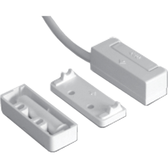 MAGNETKONTAKT 410 UTENPÅ/INNFELT NC MAKS AVSTAND 15MM M/SABOTASJE HVIT (M2009)