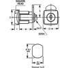 INDUSTRILÅS LF 4201 KD/MK M/SKRUE ZN.FKR (#) (LF3013) SELVVALG