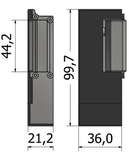 EL.SLUTTSTYKKE 421-24PTL OMV. 24V DC (80421-24)