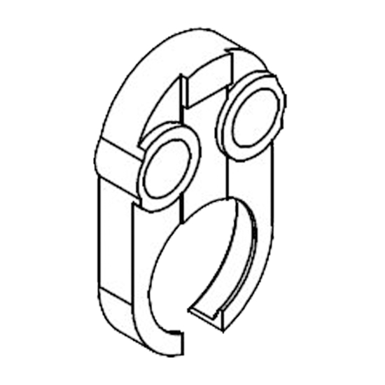 AVSTANDSBRIKKE ESP 5530/5 FOR SYLINDER GULKR (100634)