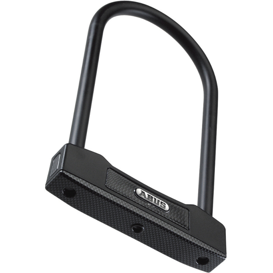 SYKKELLÅS 64/180HB230 BØYLELÅS ABUS SORT (/*) (AM1545)