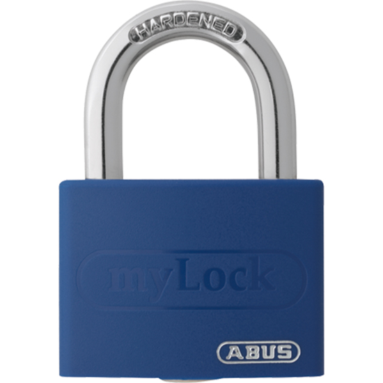 HENGELÅS T65AL/40 B MYLOCK ABUS ALU.BLÅ SV (AM1977)