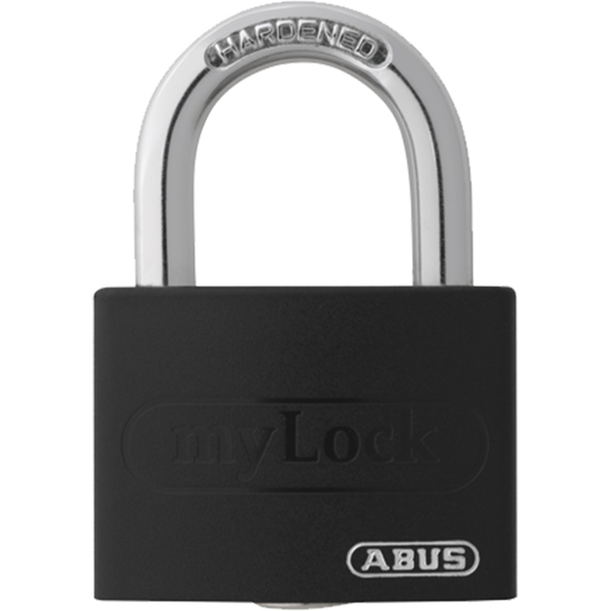 HENGELÅS T65AL/40 B MYLOCK ABUS ALU.SORT SV (AM1981)