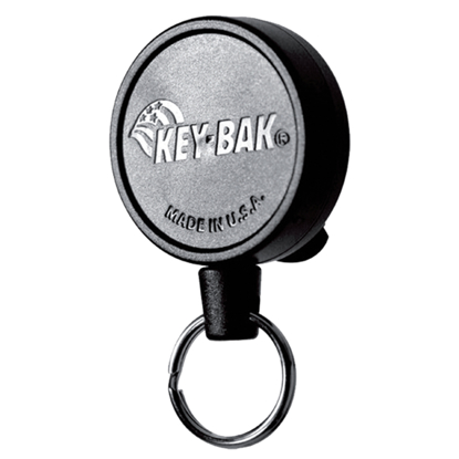 Bilde av KEY-BAK 6# 360° BELTEKLIPS NYLON WIRE SORT (KB1009)