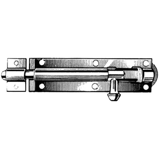 BOLTESKÅTE 923A-100MM BOLT Ø10,7MM ST.GALV (/*) (S2671)