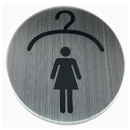 Bilde av PIKTOGRAM 9800GD GARDEROBE Ø76 DAMER RST.M
