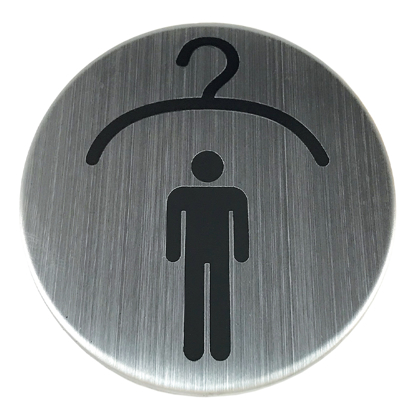 Bilde av PIKTOGRAM 9800GH GARDEROBE Ø76 HERRER RST.M