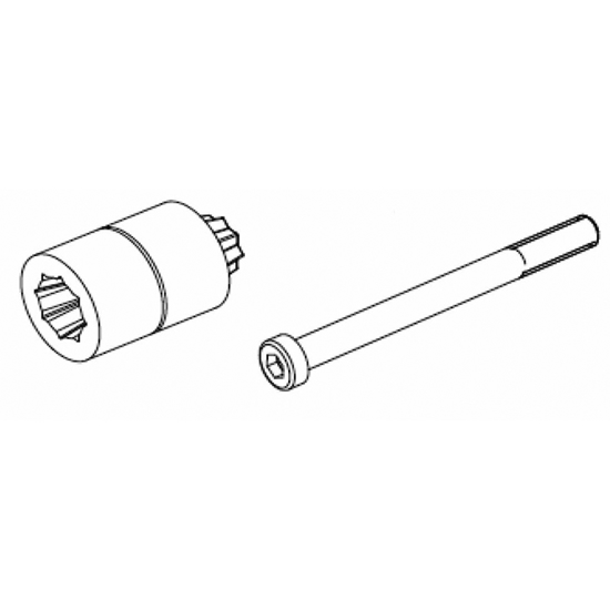 ENDEDEKSEL FOR GILGEN FD10 SVART