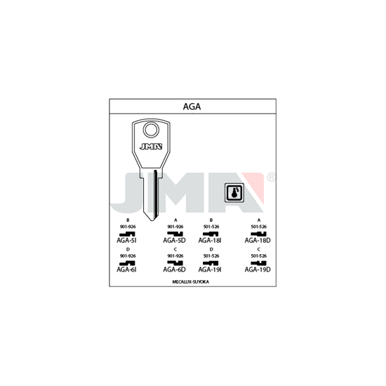 EMNE JMA AGA6D/E.AGA2R/S.AGA2R/O.AGA9L/H.AGA2R (O0097)