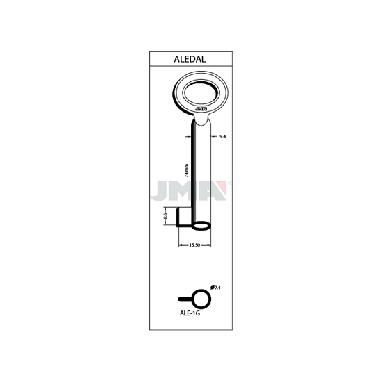 EMNE JMA ALE1G/E.84AL1/S.6975ALD/K.F975ALD (J1012)