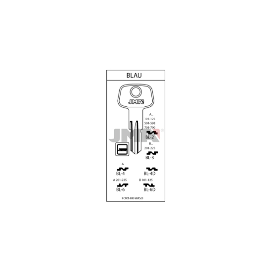 EMNE JMA BL2/E.BA4R/S.BT2/K.BT2/O.BU11/H.BLA2 (O1128)
