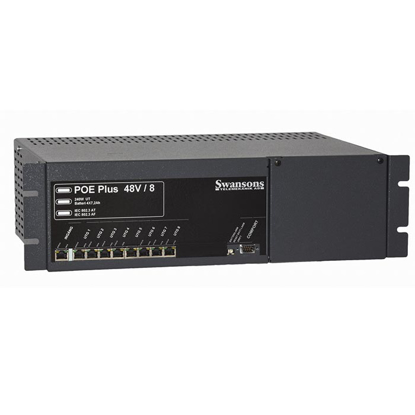 Bilde av SWITCH UPS C52 8+1 PORT 19" POE U/BAT