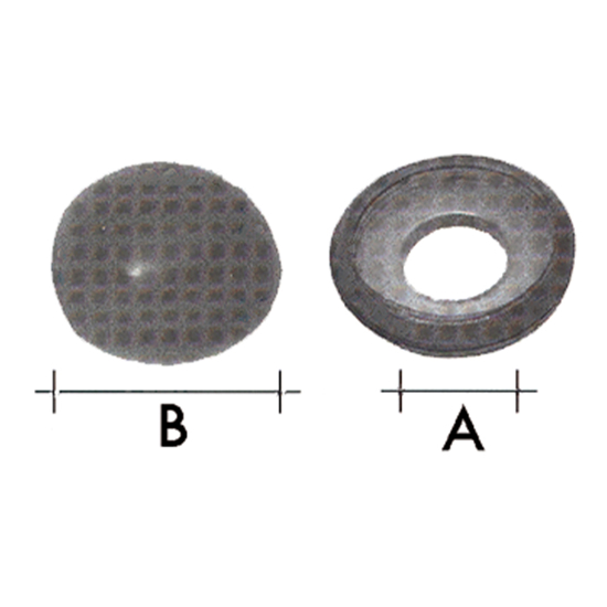 DEKKAPPE FOR ENVEISSKRUE, BRUN (/*) (D3001)