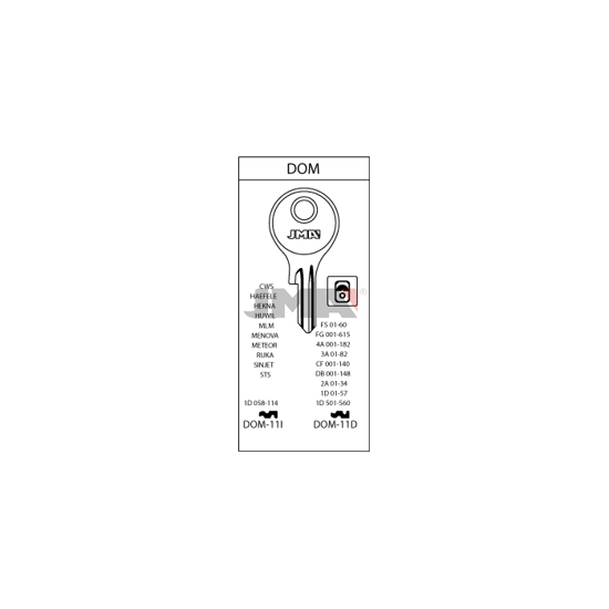 EMNE JMA DOM11I/O.DO10L/S.DM10R/K.DO11S/H.DM32 (O2090)