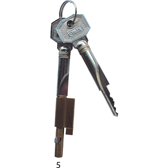 DETEKTIVLÅS KEYMAN E5 MS. (L231) SELVVALG