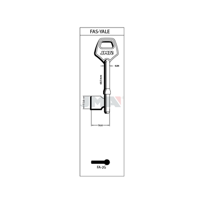 Bilde av EMNE FAS 131/68 7-TILHOLDER (J.FA2G/E.67FY2) FN (N277)