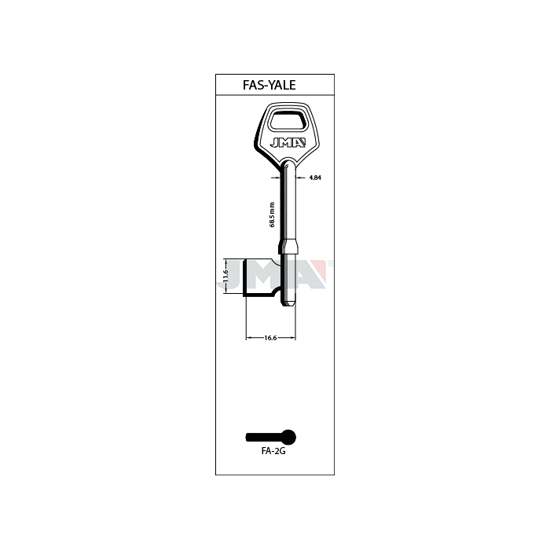 EMNE FAS 131/68 7-TILHOLDER (J.FA2G/E.67FY2) FN (N277)