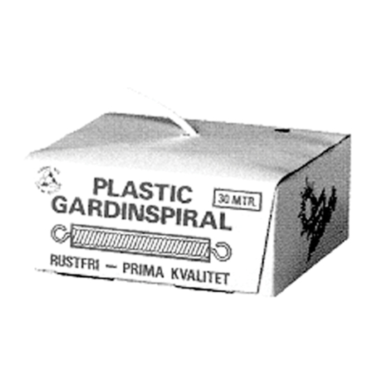GARDINSPIRAL A 30 METER HVIT (/*) (G180)