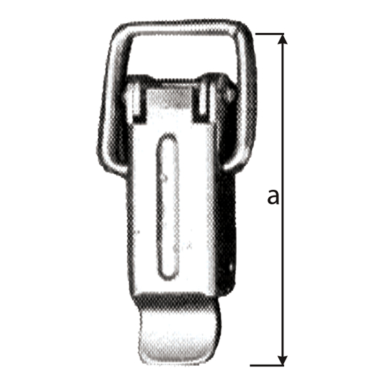 KASSESTRAMMER K101 55M ST.GALV (/*) (K101)