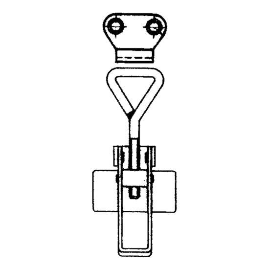 KASSESTRAMMER 5124, 95-115, JUSTERBAR ST.GALV (/*) (K108)