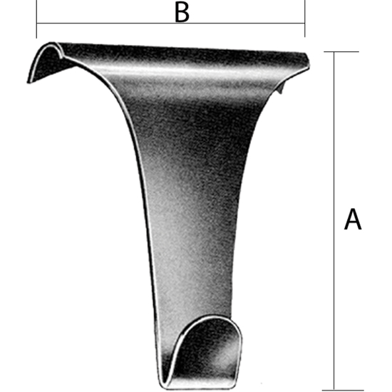 LISTEKROK STOR 56X41MM A 2 STK MS. (#) (K522) (/*) SELVVALG