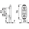 BARNESIKRING KISI2 U26 180° #7, N10 HOPPE ZN.SØLV (HO1154)