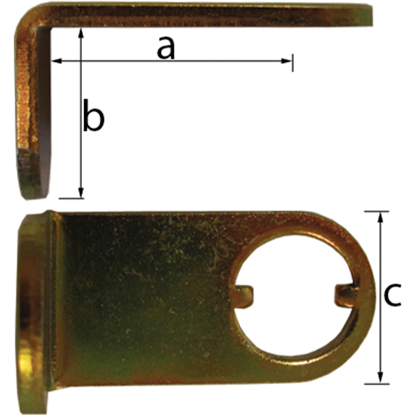 Bilde av ARM RUKO 448831 M/90GR. KNEKK TIL RUKO 5207/1607 ST.GULKR (L1304)