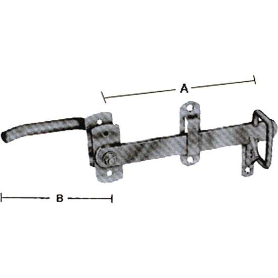 STALLDØRGREP 24421 DT 45-80 MM ST.VARMG (L211)