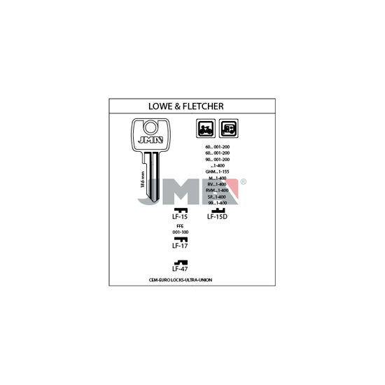 EMNE JMA LF15D/O.LF11LQ/S.LF4R/H.R85P (O.LF14Q) FN (AM7080)