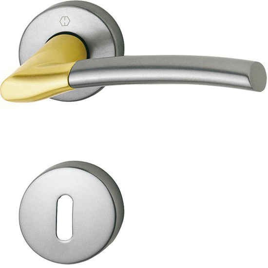 DØRVRIDER M1602/19FI/19FIS BERGEN INNERDØR, F72/F9 QFC HOPPE ALU.RF/MS.M (/*) (100259)