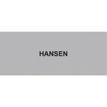 Bilde av GRAVERINGSSKILT PLAST 32x78 MM 0,8 SORT/HVIT (O5060)
