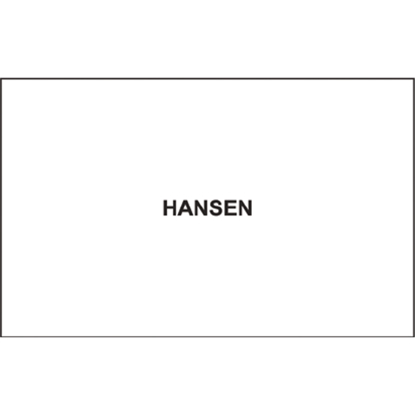 Bilde av GRAVERINGSSKILT PLAST 60x95 MM 0,8 HVIT/SORT (O5067)