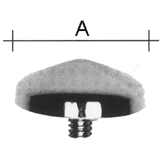 DEKKAPPE SPEILSKRUE 19MM MS.FN (/*) (S1208)