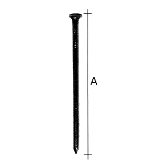 STIFT 1x20MM, 50 G/PK SORT (/*) (S462)