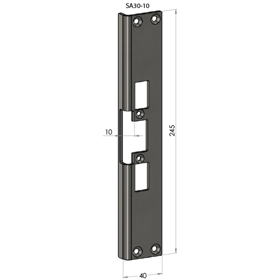 STOLPE SA-30-10 VINKEL (4002-10) F/EL.SL.STK ES17, ES19,  ML57, ML59 SAFETRON RST.