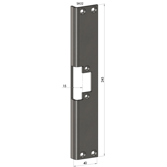 STOLPE SA-32 VINKEL (4046 / 732) F/EL.SL.STK ES17, ES19, ML57, ML59 SAFETRON RST. (E50110)