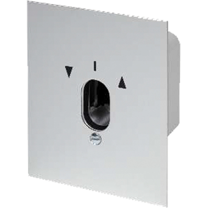 Bilde av NØKKELBRYTER S-EO 1-2T/R/2, TO-VEIS IMP. F/OVALSYL. INNFELT GEBA SØLV (N5031)