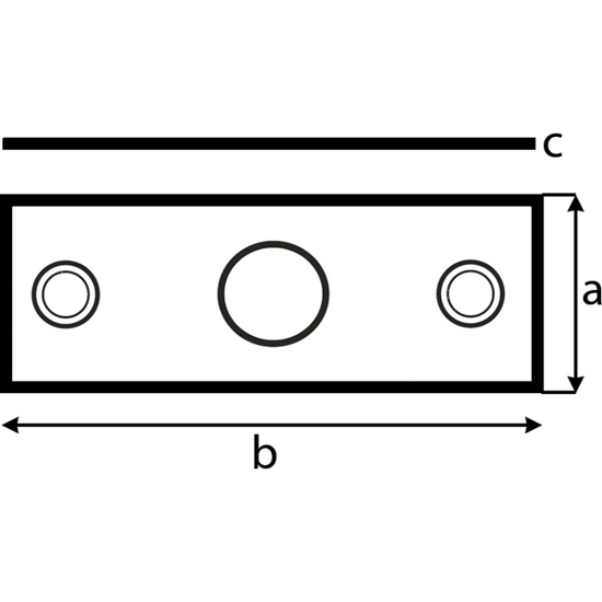 SLUTTSTYKKE 10MM RUNDT HULL ST.GALV (ST1000)