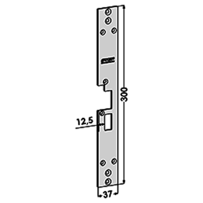 Bilde av STOLPE 1801-B HØYRE WICONA 65 EVO STEP 18 RST.`