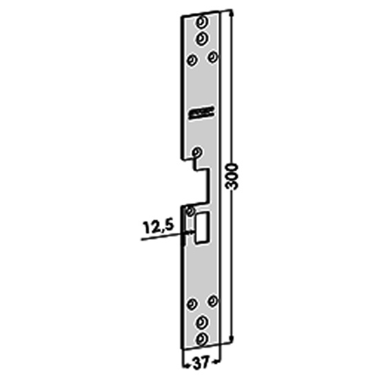 STOLPE 1801-B HØYRE WICONA 65 EVO STEP 18 RST.`