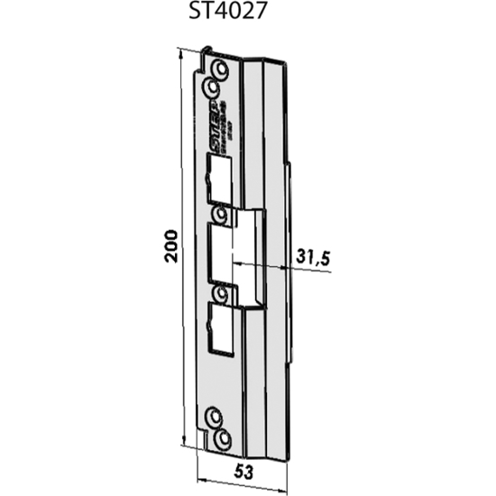 STOLPE 4027, SCHÜCO ADS 70 HD STEP 40/90 RST. (E11126)