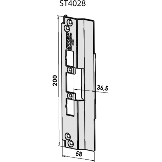 STOLPE 4028, SCHÜCO ADS 75 HD STEP 40/90 RST. (E11127)