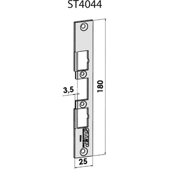 STOLPE 4044 STEP 40/90 RST. (E11140)