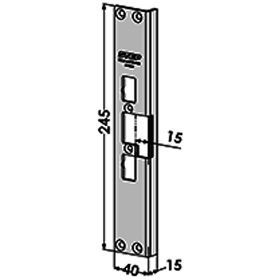 STOLPE 4082 VENSTRE DALOC STEP 40/90 RST (E11171)