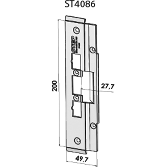 STOLPE 4086, SAPA 2086 STEP 40/90 RST. (E11143)