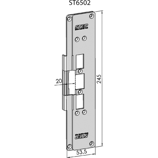 STOLPE 6502, SAPA 2074 STEP 60 RST. (E13101)